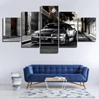 5 панелей Большой роскошный Nissan Skyline Gtr автомобильный Холст Плакаты настенные художественные картины HD картины маслом домашний Декор украшение гостиной