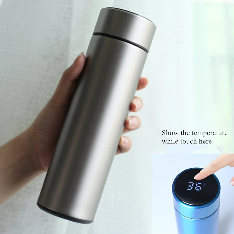 Кружка для путешествий Moka Smart стакан кофе 500 мл портативная Вакуумная бутылка