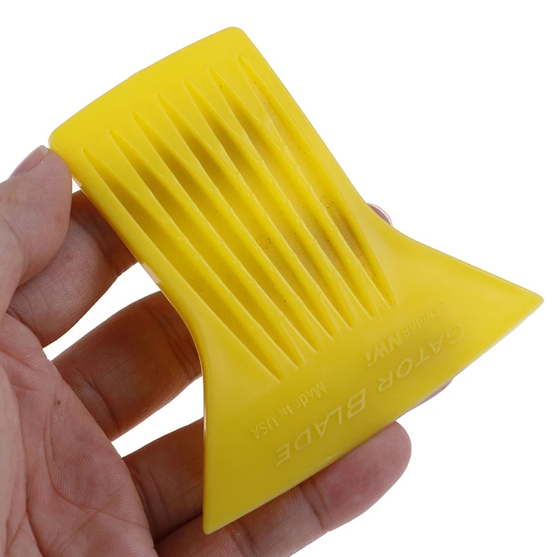 

1PC yellow Horn Shape Window Film Installation Tint 3D Carbon Fiber Sticker Squeegee Tools