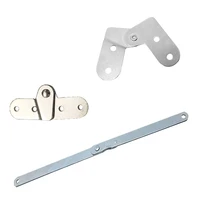 2sets bi fold bracket pivot hinge for table bar leg wall flap shelf