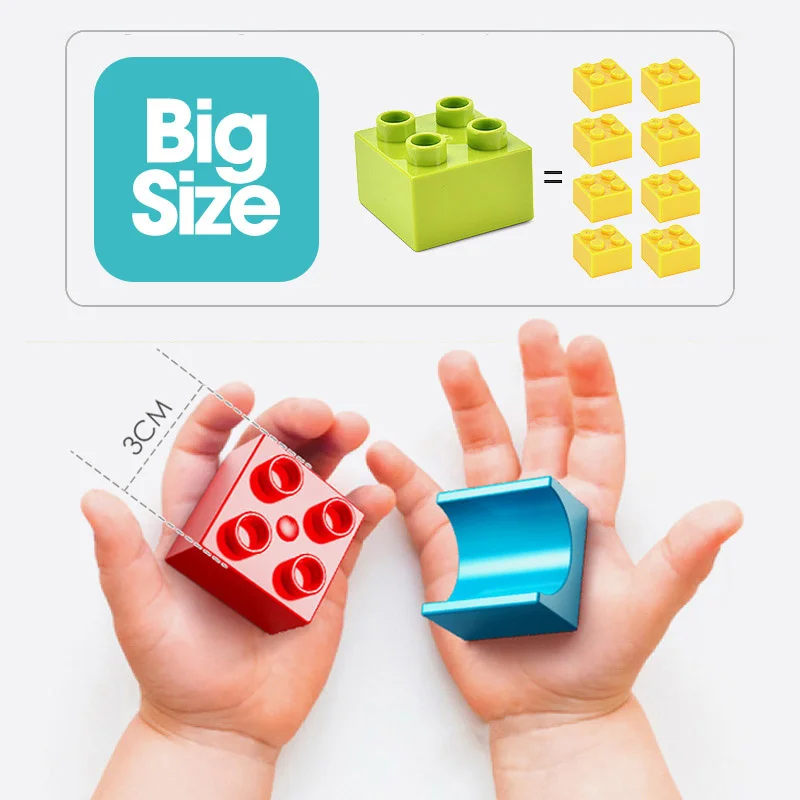 86-344 шт. Детский конструктор Marble Race Run