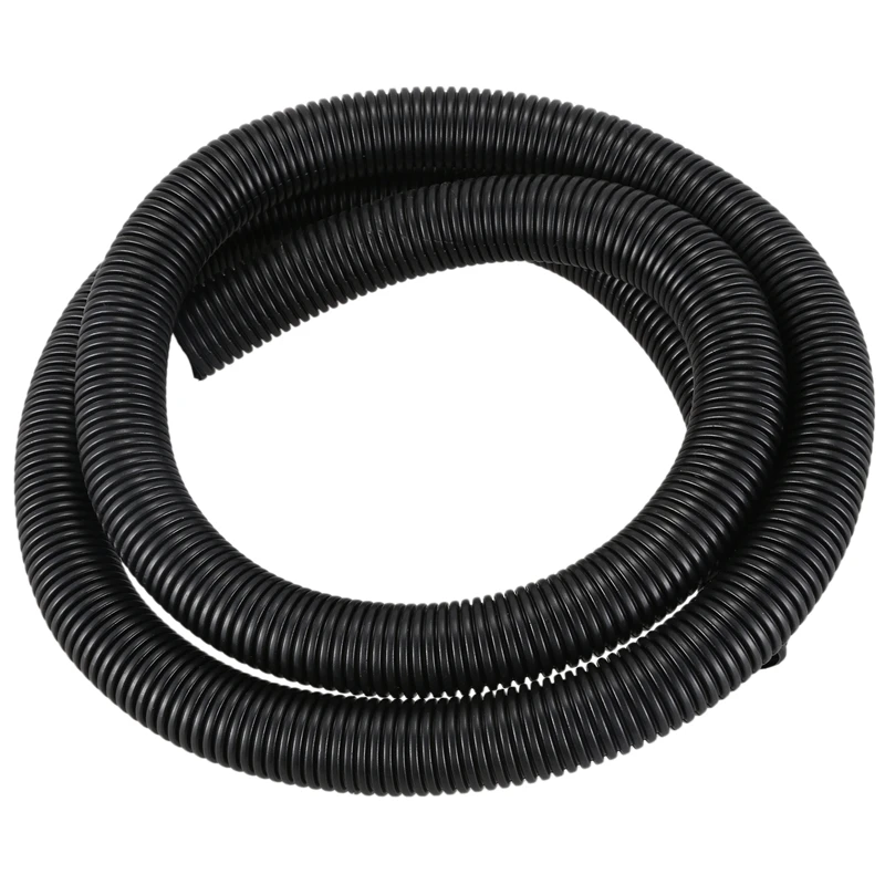 Черная пластиковая 20 мм внутренняя труба гибкая гофрированная трубка 5