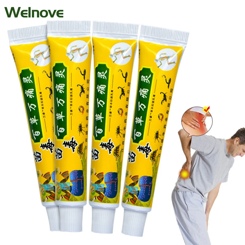 

3 шт., обезболивающий крем для колена и спины