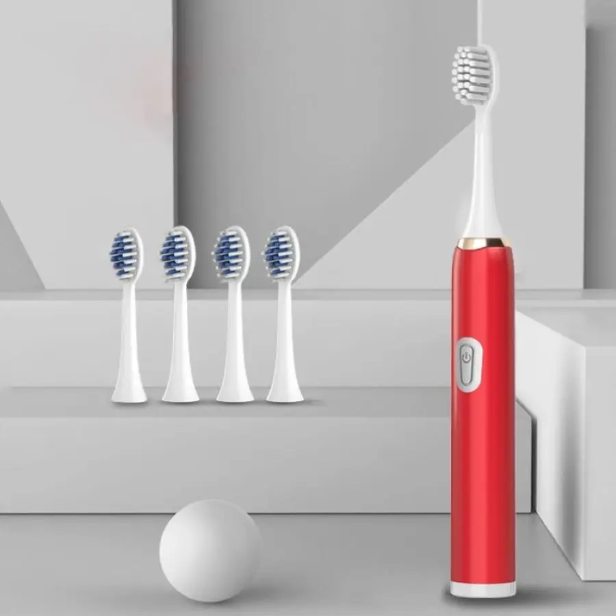 Зубная щетка Фирменная Jian для взрослых набор неперезаряжаемых сменных насадок