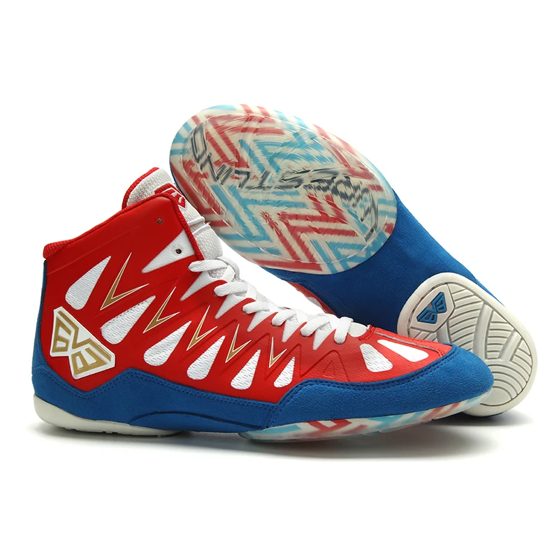 Новый профессиональный туфли для Реслинга Для мужчин высокое качество F