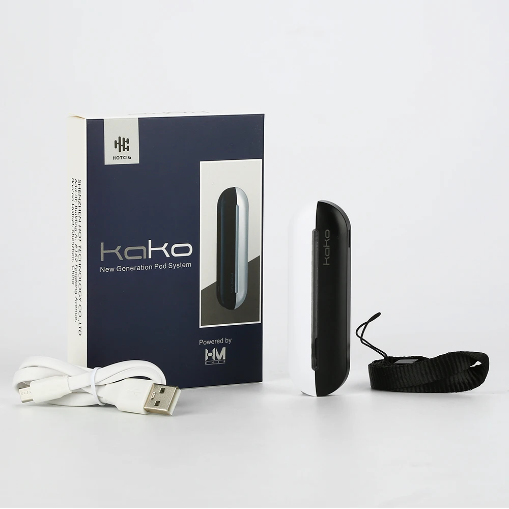 Новый оригинальный комплект Hotcig Kako Pod с батареей 420 мАч и картриджем емкостью 2 мл