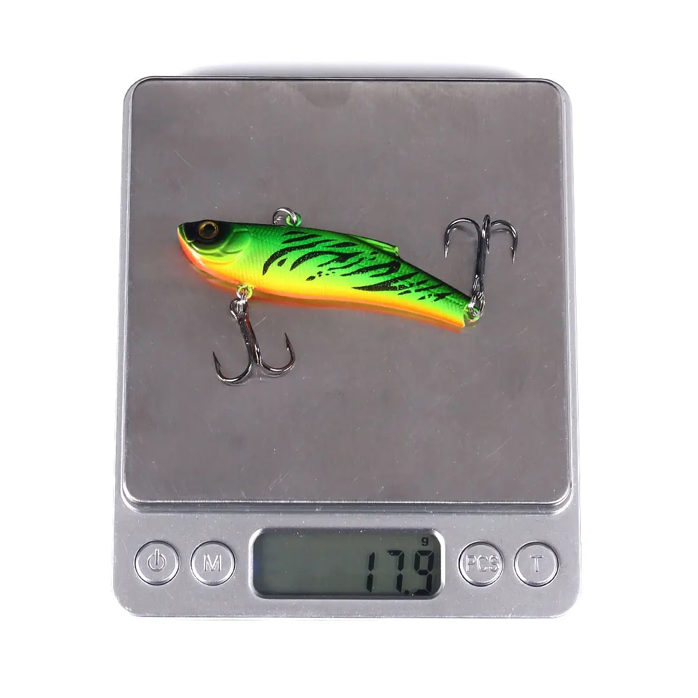 

1pcs VIB Winter Ice Sea Fishing Lures 7cm/18g Hard Crankbait Wobblers Artificial Pike Carp Fishing Accessories