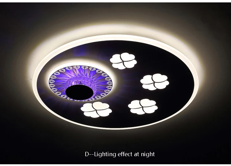 Светодиодный новый современный минималистичный круглый комнатный светильник
