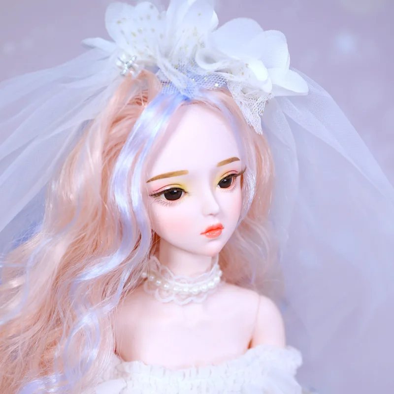 1/3 BJD куклы Fairyland для девочек Белоснежка Полный комплект механический шарнир тела