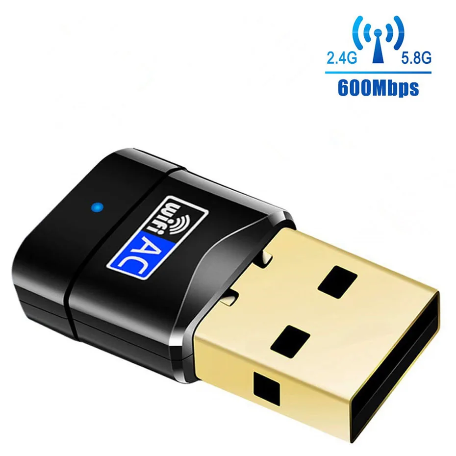 Адаптер Wi-Fi AC600M USB RTL8811CU 5 8 ГГц 2 4 Мбит/с 600 | Компьютеры и офис