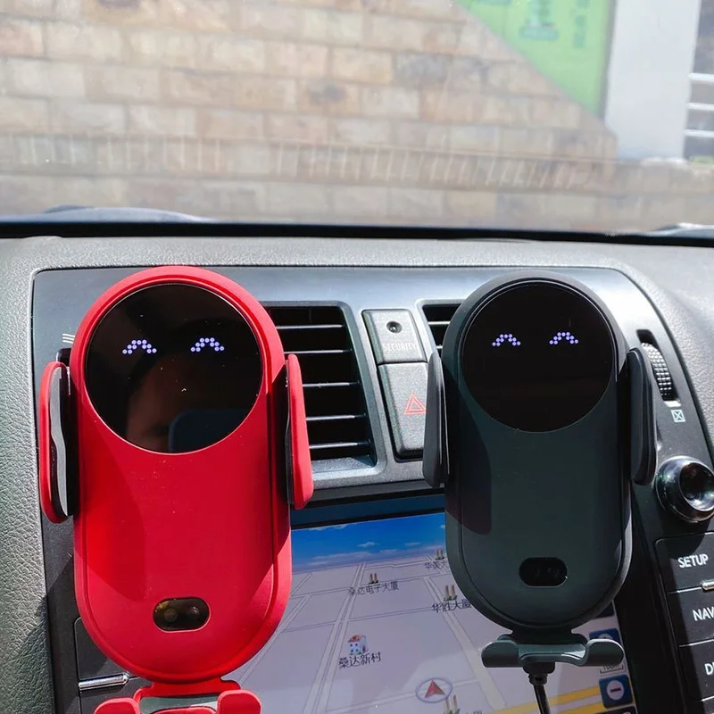 

10 Вт, умное автомобильное беспроводное зарядное устройство, держатель телефона, универсальное автомобильное зарядное устройство для быстр...