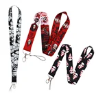 Брелок James Wan Saw Mask для сотового телефона, веревочный ремень для камеры, зажим с кулоном на шнурок, Лариат, ремешок для фанатов, подарок 46x2,5 см