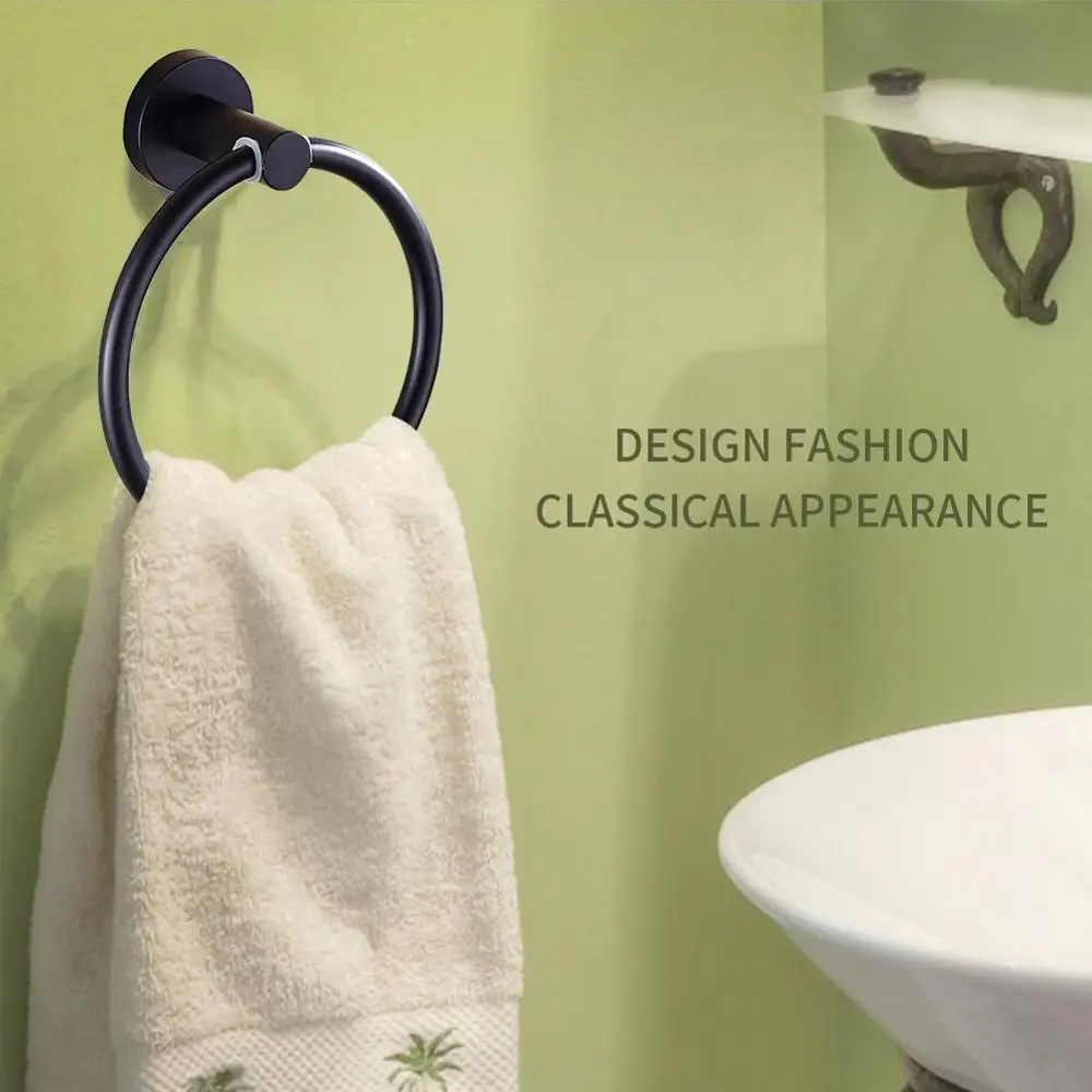 Кольцо для полотенец кольцо полотенца вешалка крючки Современная круглая