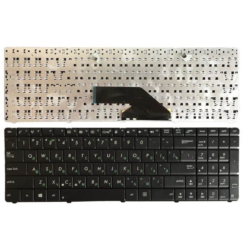 Новая русская клавиатура для ноутбука ASUS K75 K75D K75DE K75A RU черная Раскладка |