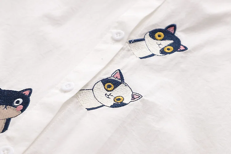 

Korean Spring Sweet Women Cartoon Embroidery Long Sleeve Shirts Sudent White Shirt Girl Tops And Blouses 2112767