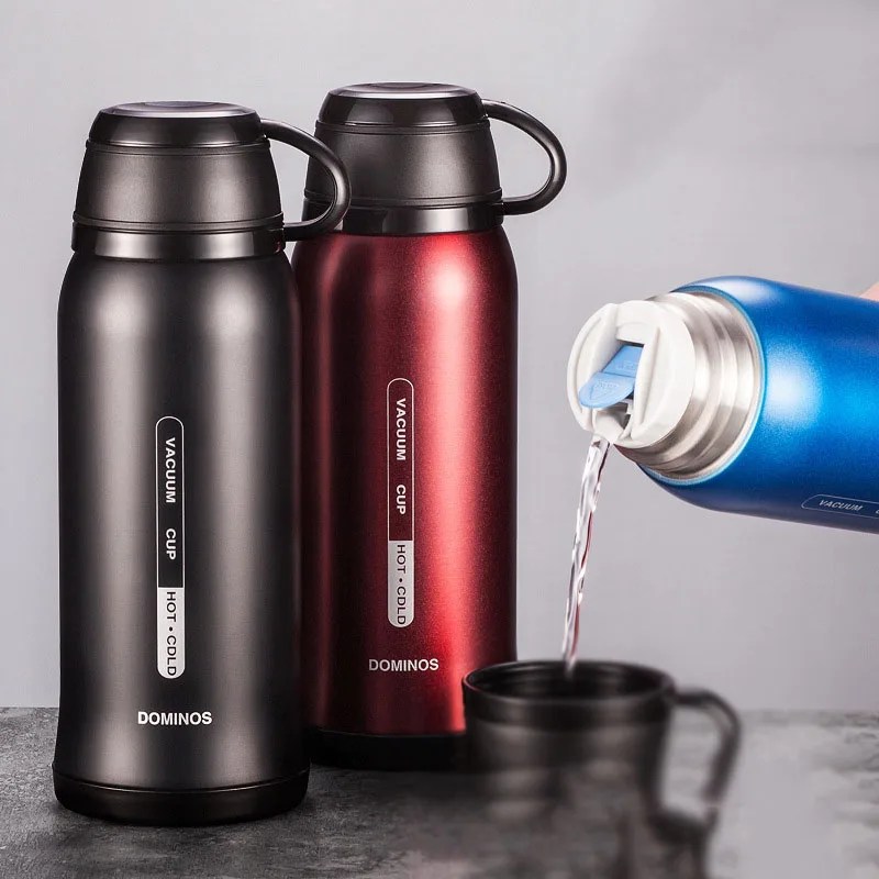 650 мл большая емкость с двойными стенками из нержавеющей стали термос чашка