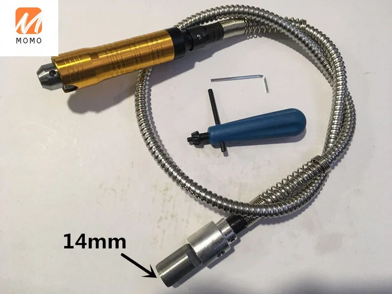 

Flexible shaft rotating tool, suitable for grinding machine engraving machine mini electric drill polishing car care kit with