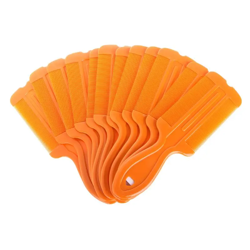 Прямая поставка и оптовая продажа 1 шт. двухсторонняя Расческа с зубной головкой