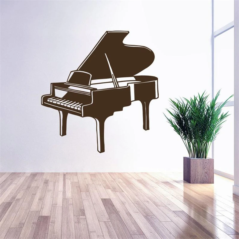 Пианино Наклейка на стену Pianino Музыкальные инструменты классическая музыкальная