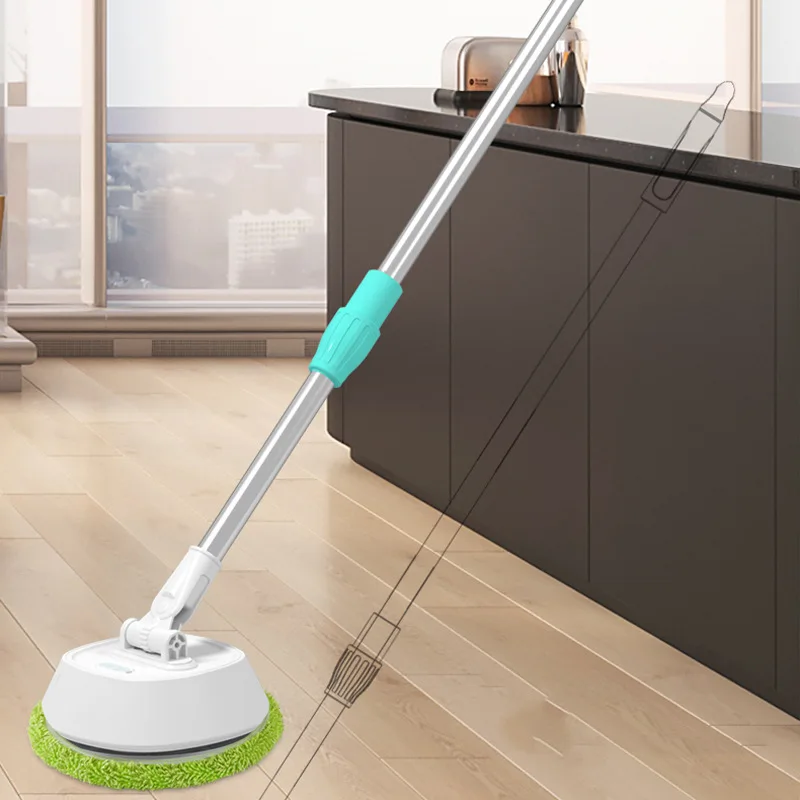 Беспроводная электрическая телескопическая швабра ультратонкий очиститель