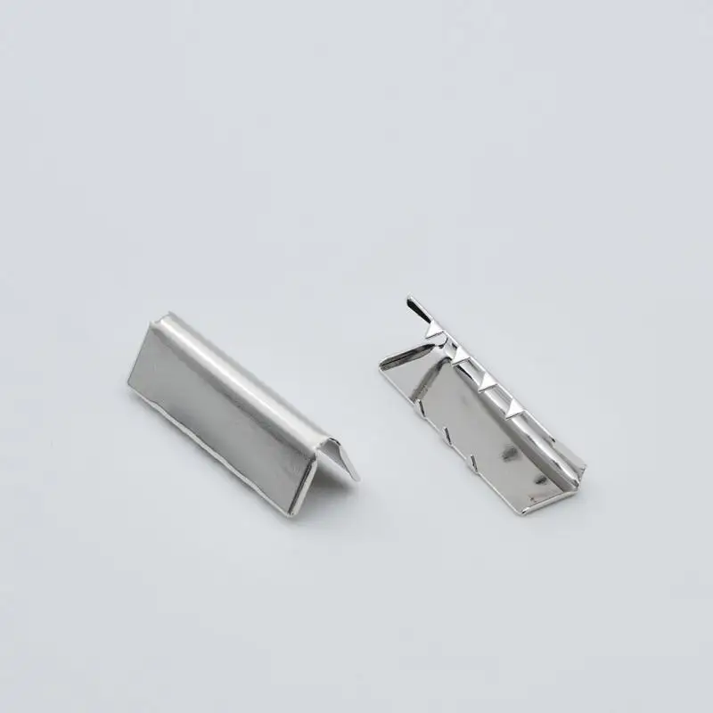 silver 10 шт., металлический ремешок, пряжка, Детские подтяжки, штаны, ремень, зажим для хвоста, кнопки, кошелек, кожаная пряжка для стопора, DIY, Швейные аксессуары - Цвет: silver