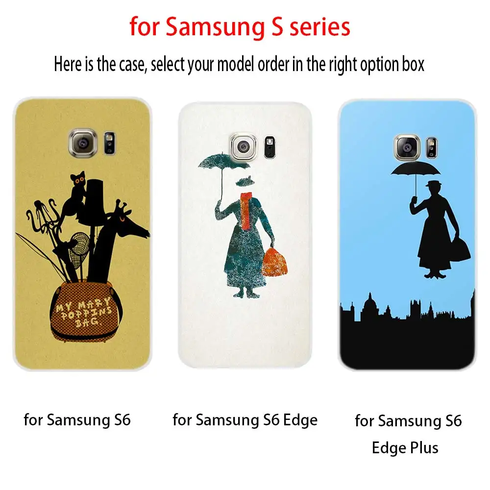 Силиконовый чехол Mary Poppins из ТПУ для Samsung S11 S10 S8 S9 Plus S7 S6 Edge Note 10 8 9 Funda Etui чехлы