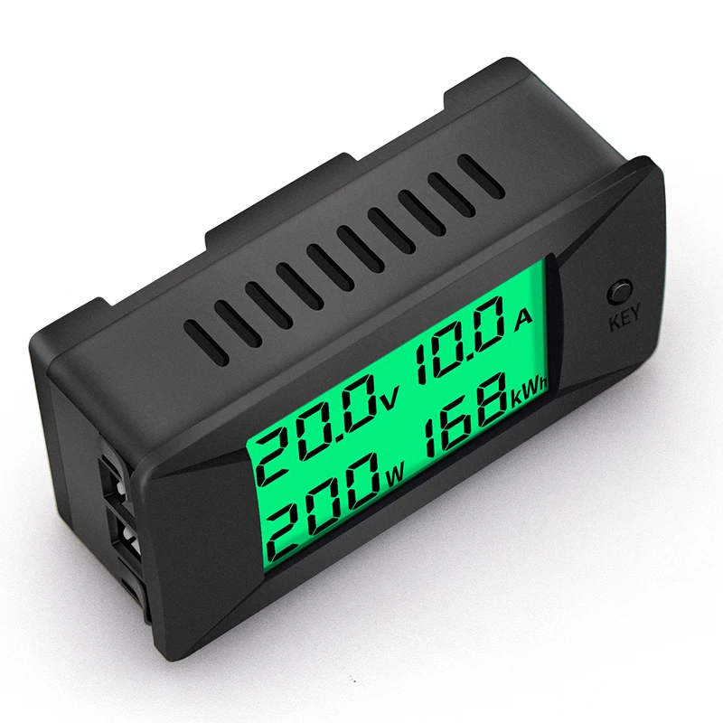 Цифровой вольтметр Амперметр Wattmeter измеритель напряжения тока детектор Тестер