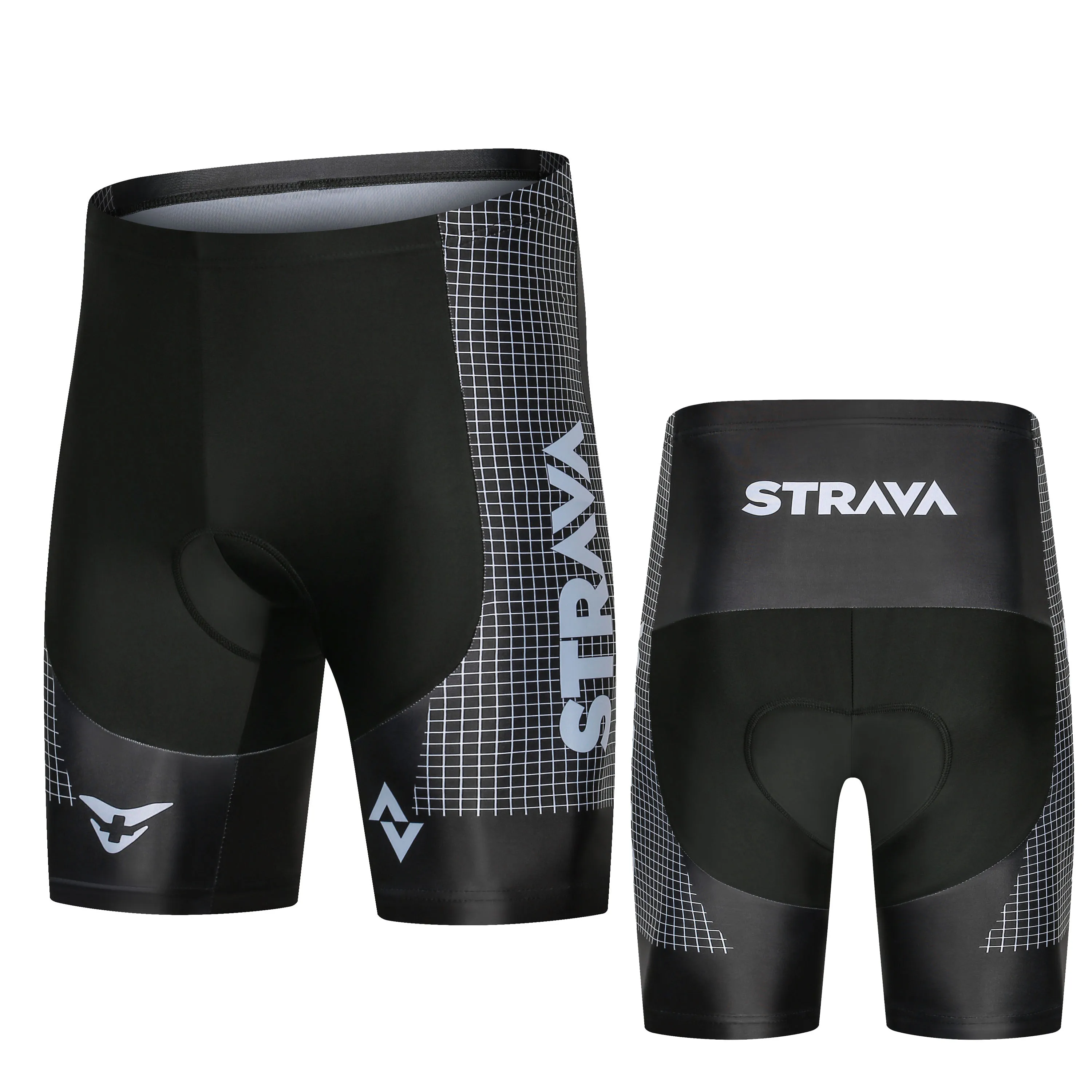 

Team 2021 STRAVA Cycling Bib Shorts Mountain Bike Breathable Mens Bike 19D Gel Padded Ropa Ciclismo Bicycle Pants Under Wear