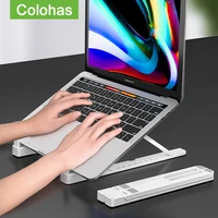 foldable laptop stand base support notebook holder for macbook tablet ipad adjustable laptop holder computer pc support stand