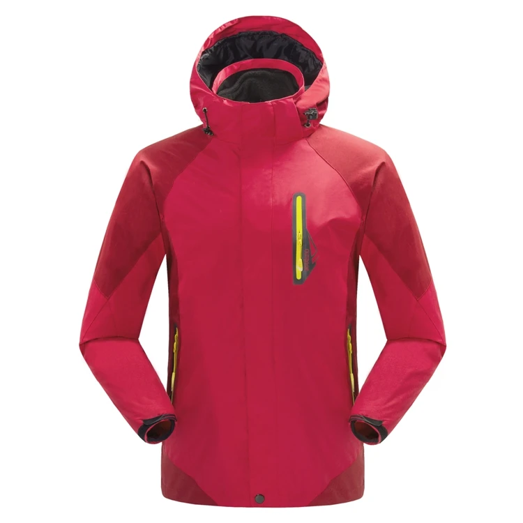 Новинка 2019 зимняя мужская толстовка из двух частей флисовые куртки пальто модные