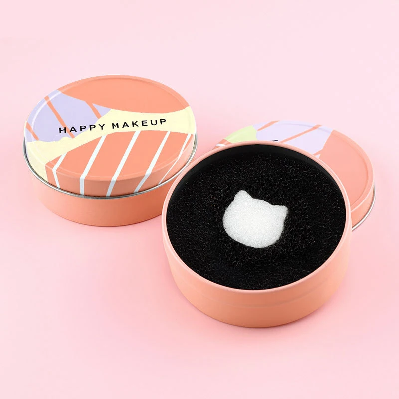 Косметическая щетка Saiantth Чистящая губка с активированным углем прибор для сухой