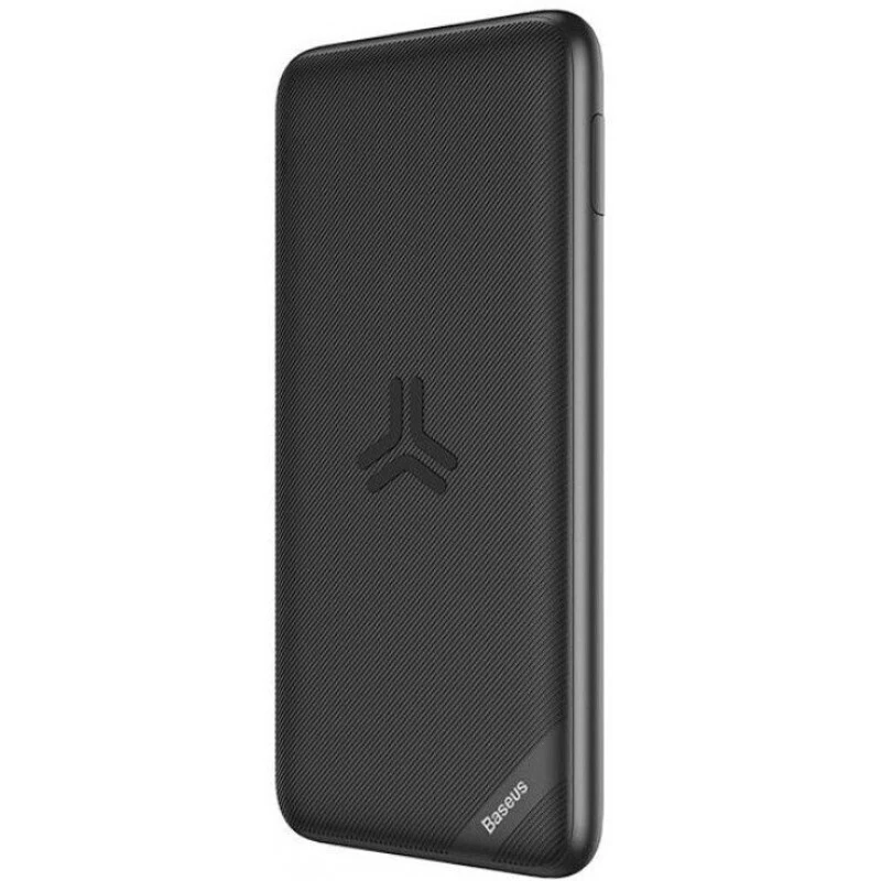 Portable battery baseus S10 bracket 10W wireless charger power bank 10000mAh 18W Black |
