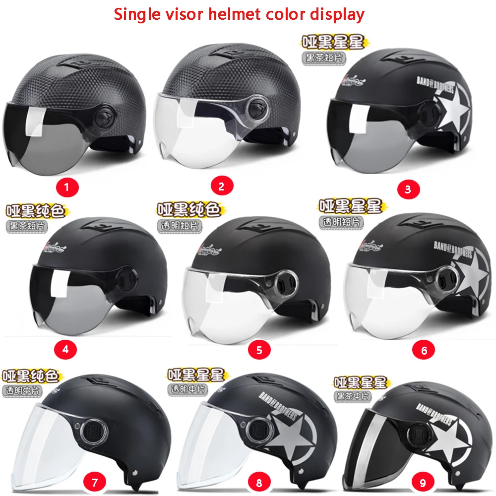 Шлем мотоциклетные Лето Мото шлем открытым уход за кожей лица мотогонок