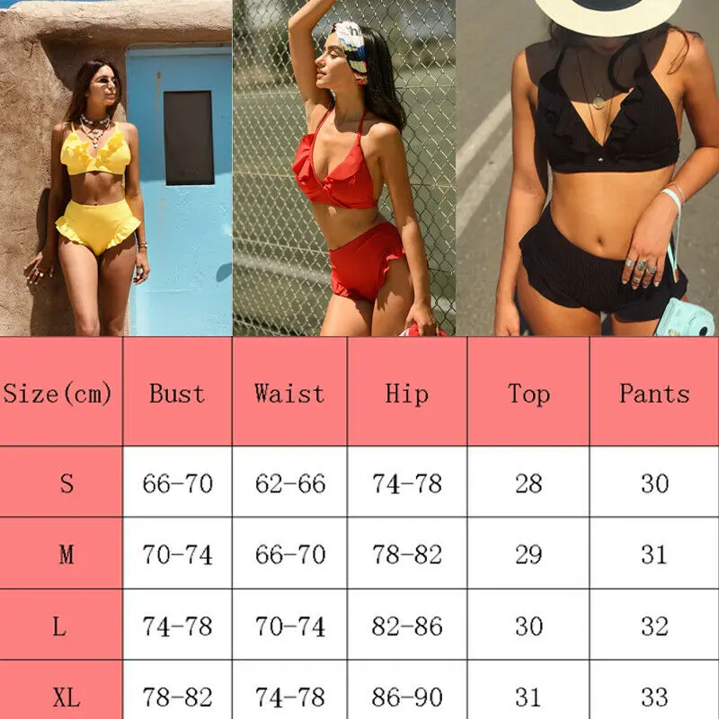 2020 женский купальник пуш ап Мягкий Одноцветный на бретельках с оборками и