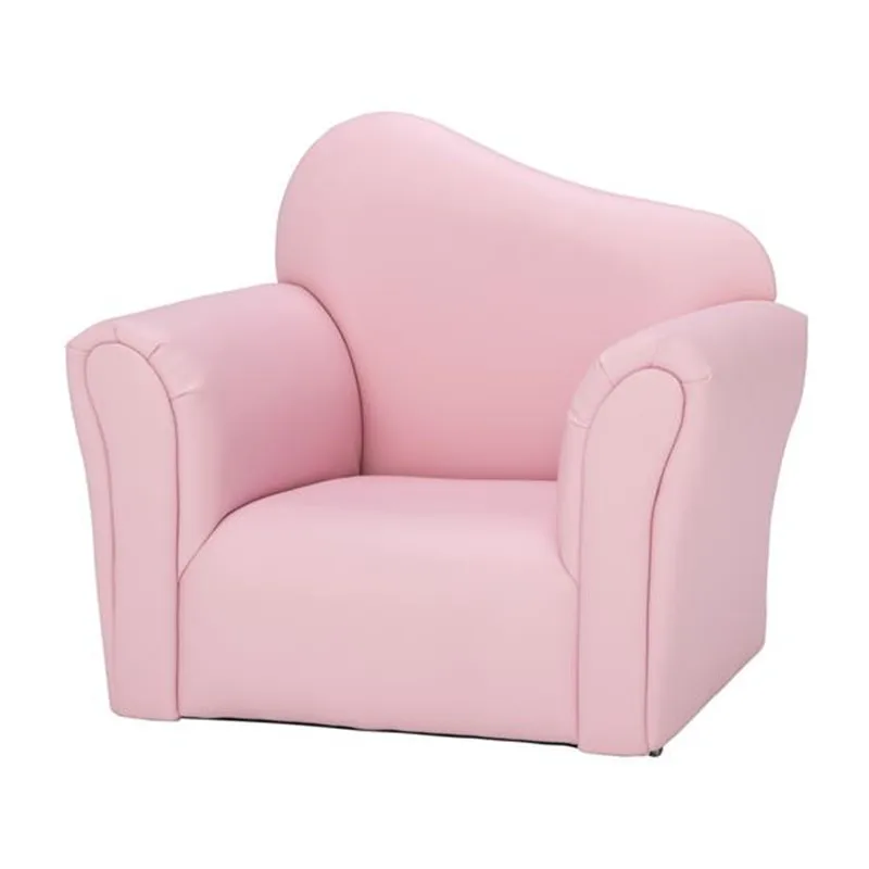 

Children Sofa Blue/Pink Children's Sofa Set Including 1 sofa and 1 Sofa Pedal Special Princess Style Furniture for Kids