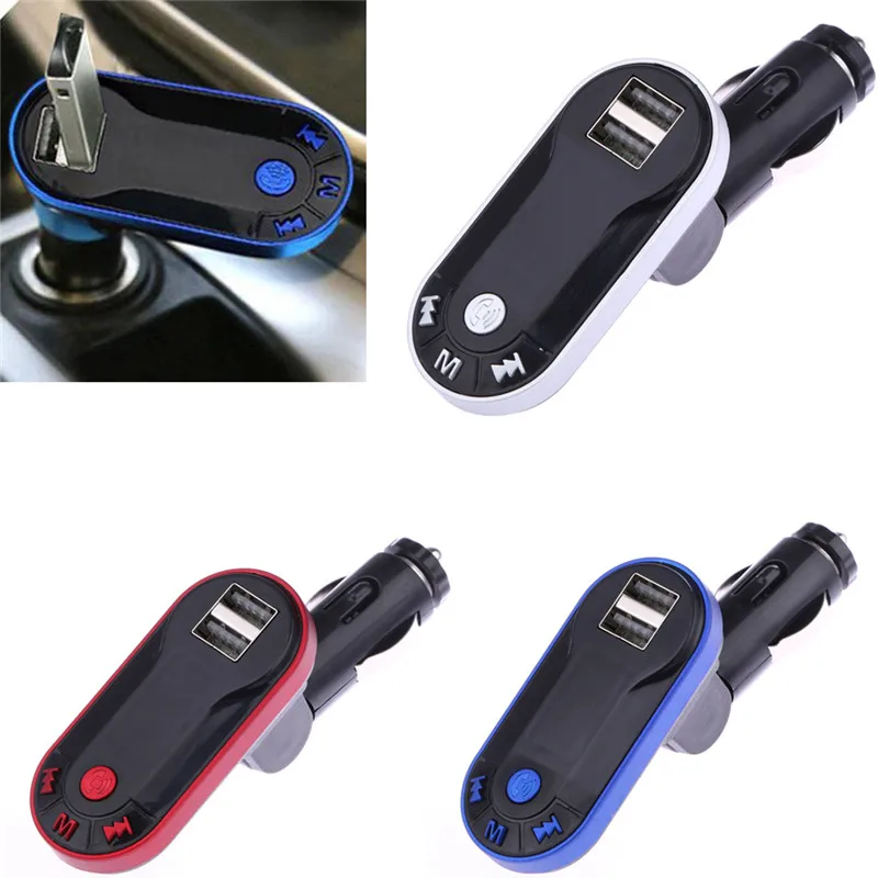 Bluetooth беспроводной fm передатчик MP3 музыкальный плеер Handsfree автомобильный