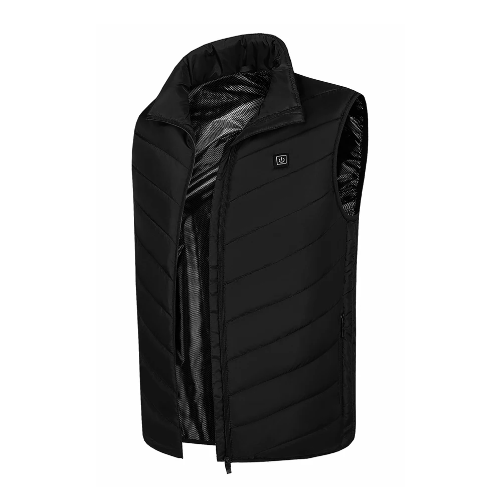 Жилет с подогревом 8 областей мужская зимняя куртка без рукавов USB и