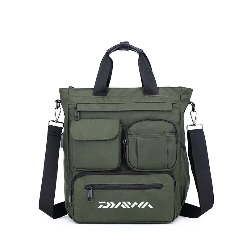 

Mens Outdoor Sports Fishing Bag Multifunctional Large Capacity Travel Climbing Camping Fishing Tackle Storage Crossbody Bag