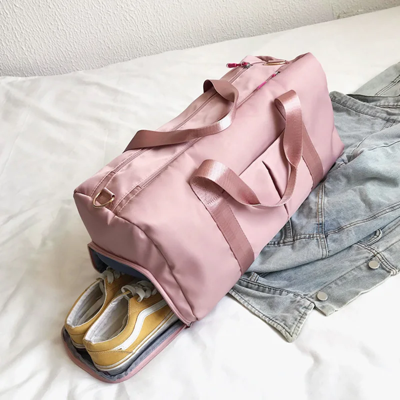 Водонепроницаемые нейлоновые спортивные сумки для улицы женская спортивная