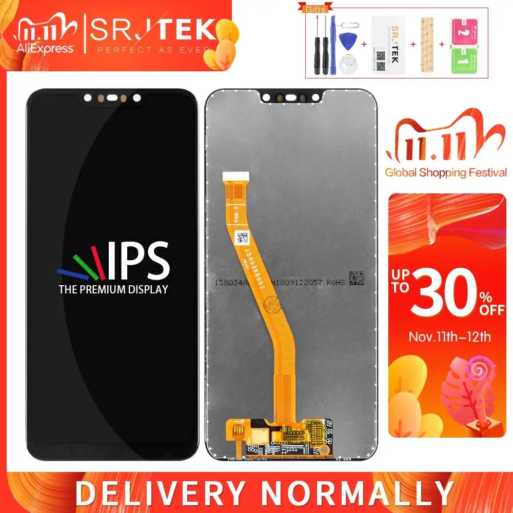 ЖК-дисплей для HUAWEI Nova 3 дисплей 3I сенсорная стеклянная панель датчик Huawei 3i P Smart Plus