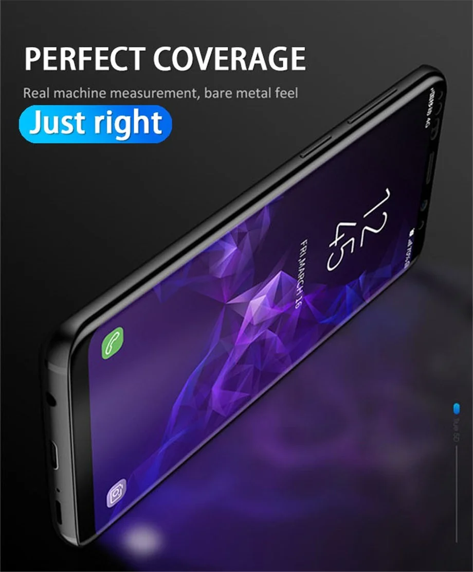 Изогнутое полное покрытие закаленное стекло для samsung Galaxy Note 10 9 8 s7 s6 Edge Защитная пленка для экрана для S10 s9 Plus защитное стекло