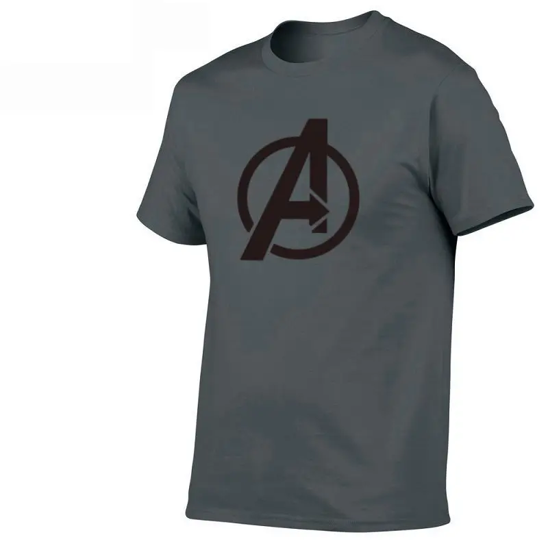 Marvel The Avengers 4 Футболка Мужская хлопковая футболка с короткими рукавами