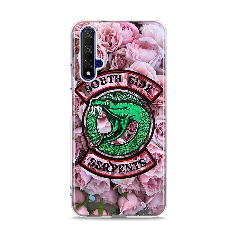 Чехол из силикона и термополиуретана ривердейл "South Side serpents" для huawei Honor 10i 9X8X20 10 9 8 Lite 8A 7A 7C Pro Lite чехол для телефона
