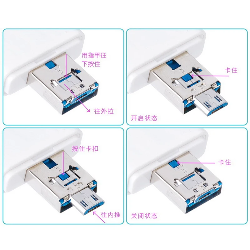 3в1 i флэш-устройство USB OTG Micro USB SD SDHC TF кард-ридер для iPhone 11 Pro X XS MAX XR 6 7 8 plus для ipad Android Phone