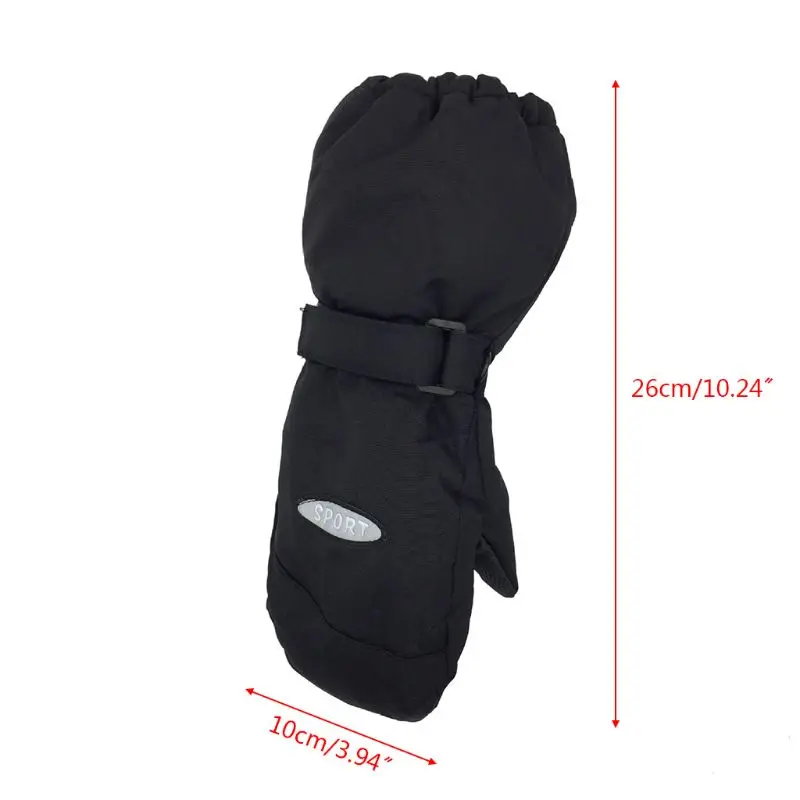 

2-6 years old Winter Outdoor Children Ski Gloves Thick Warm Windproof Waterproof Kids Mittens Boys Gloves Girls Gloves Mittens