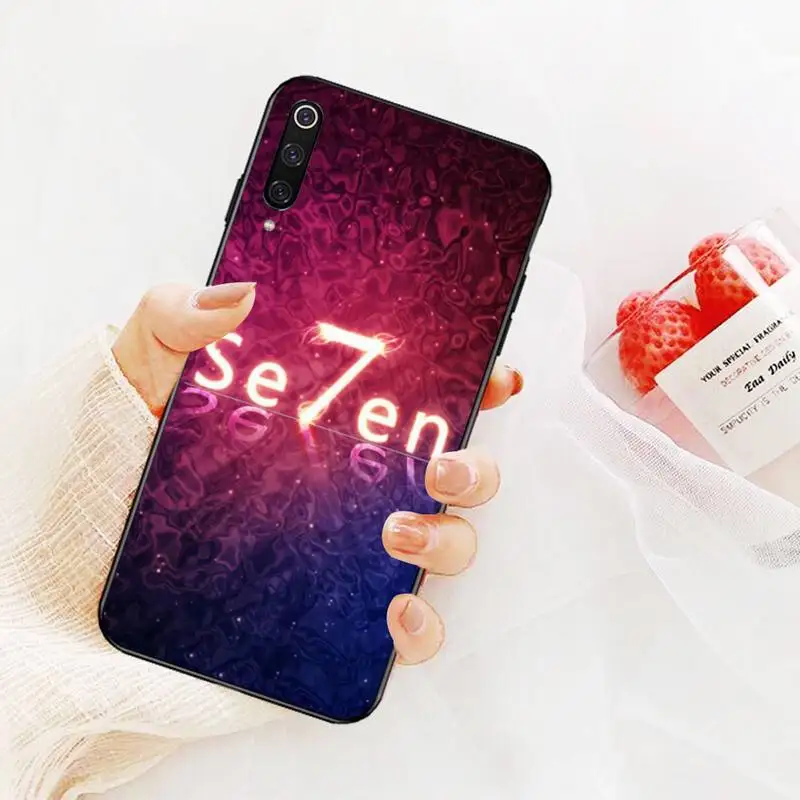 Чехол для телефона PENGHUWAN lucky с номером 7 роскошный уникальный дизайн Redmi Note 8 8A 6 6A 5 5A