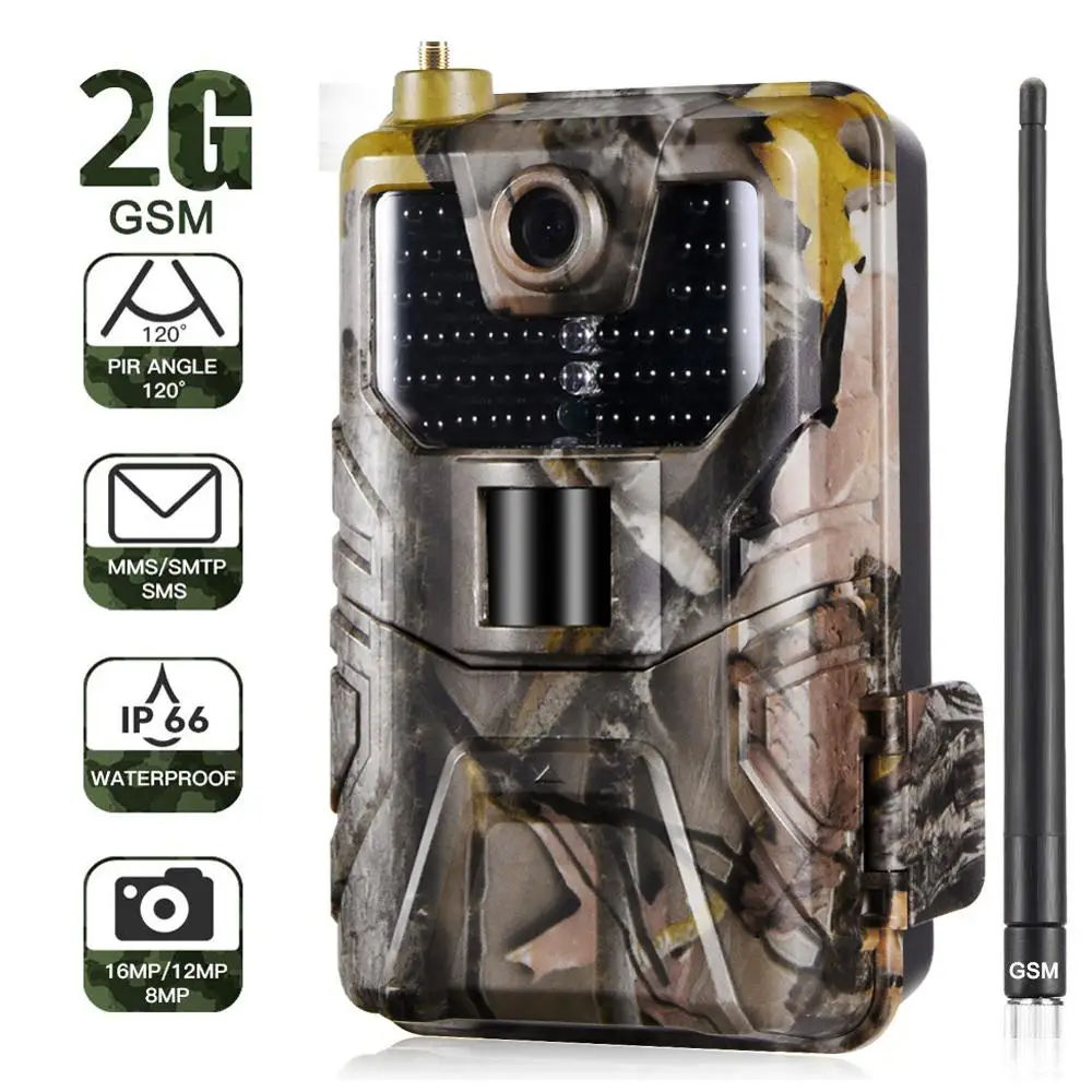 

Фотоловушка Hc-900Lte 2G/3G/4G Mms/Sms/Smtp/Ftp Ip65, 44 Светодиода, Охотничья камера (батарея в комплект не входит)