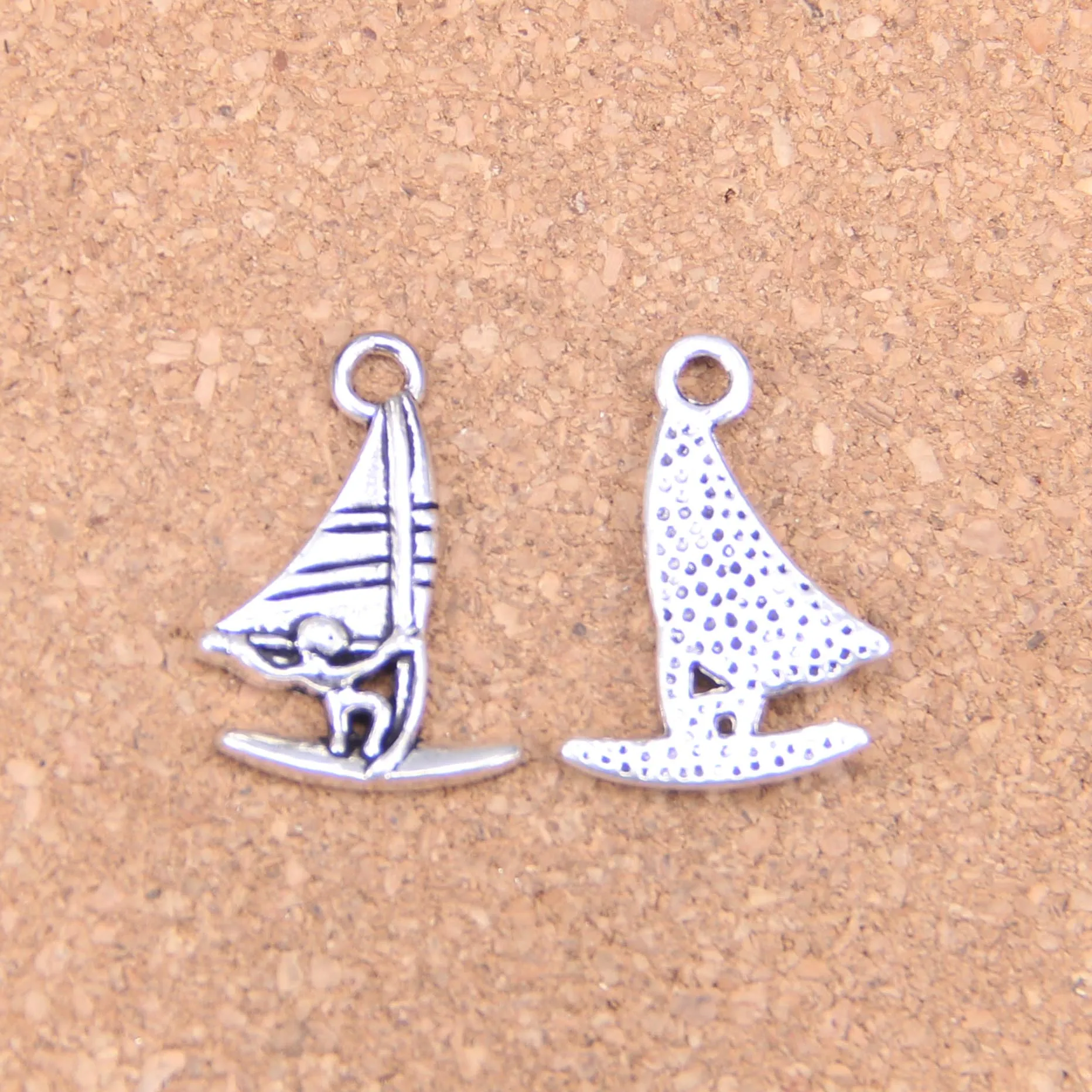 54 шт амулеты виндсерфера виндсерфинга 26x16 мм старинные подвески Винтажные