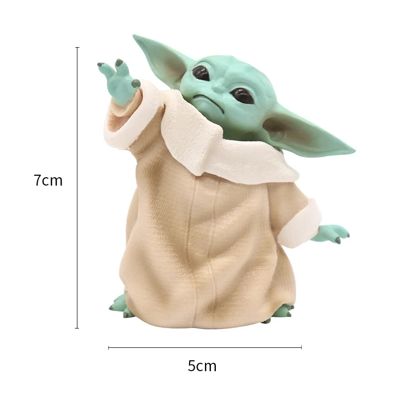 Фигурки героев аниме мандалор 7 см