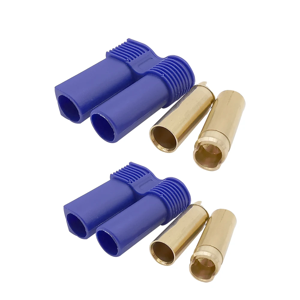 1/2/5 пар EC5 Штекерный гнездовой разъем с оболочкой для батареи Lipo RC DIY части - купить